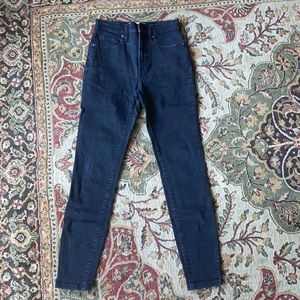 Everlane high rise black jeans